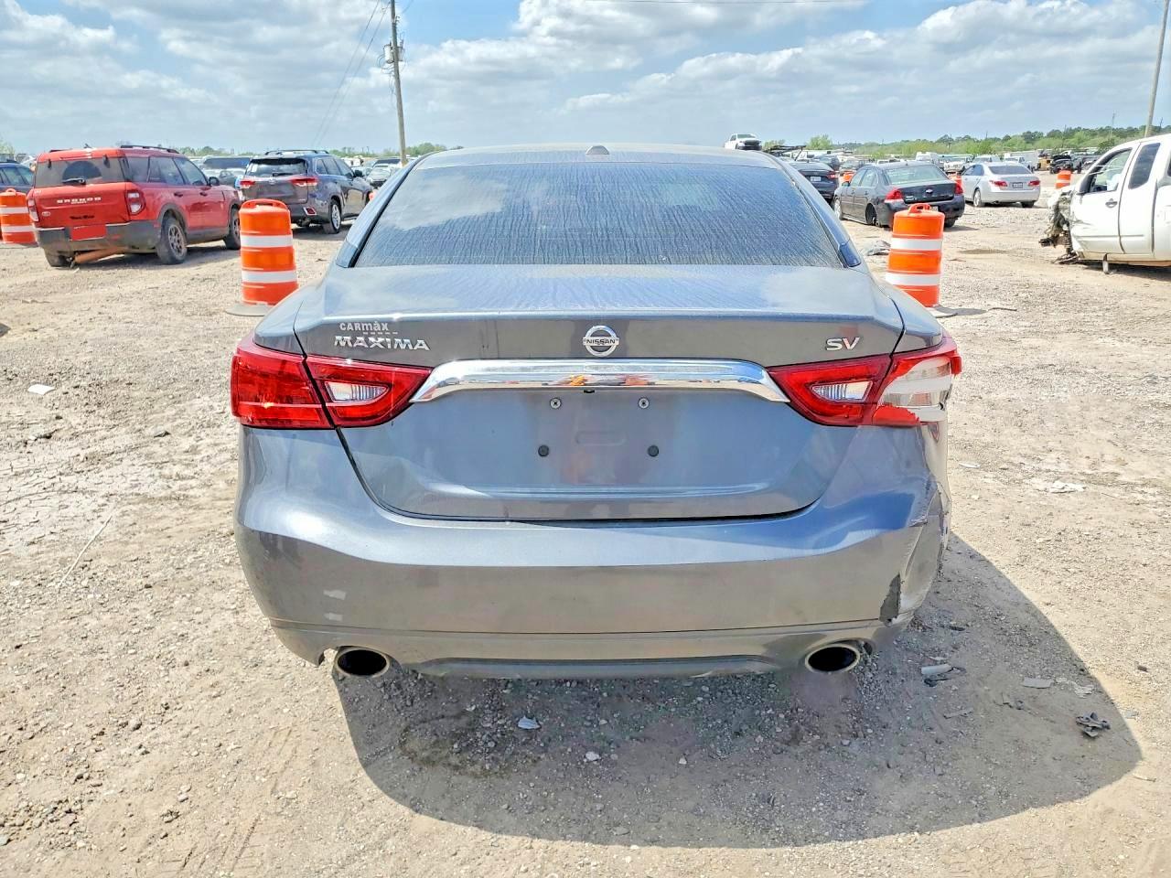 2017 Nissan Maxima 3.5 Sv Gray vin: 1N4AA6AP4HC409814