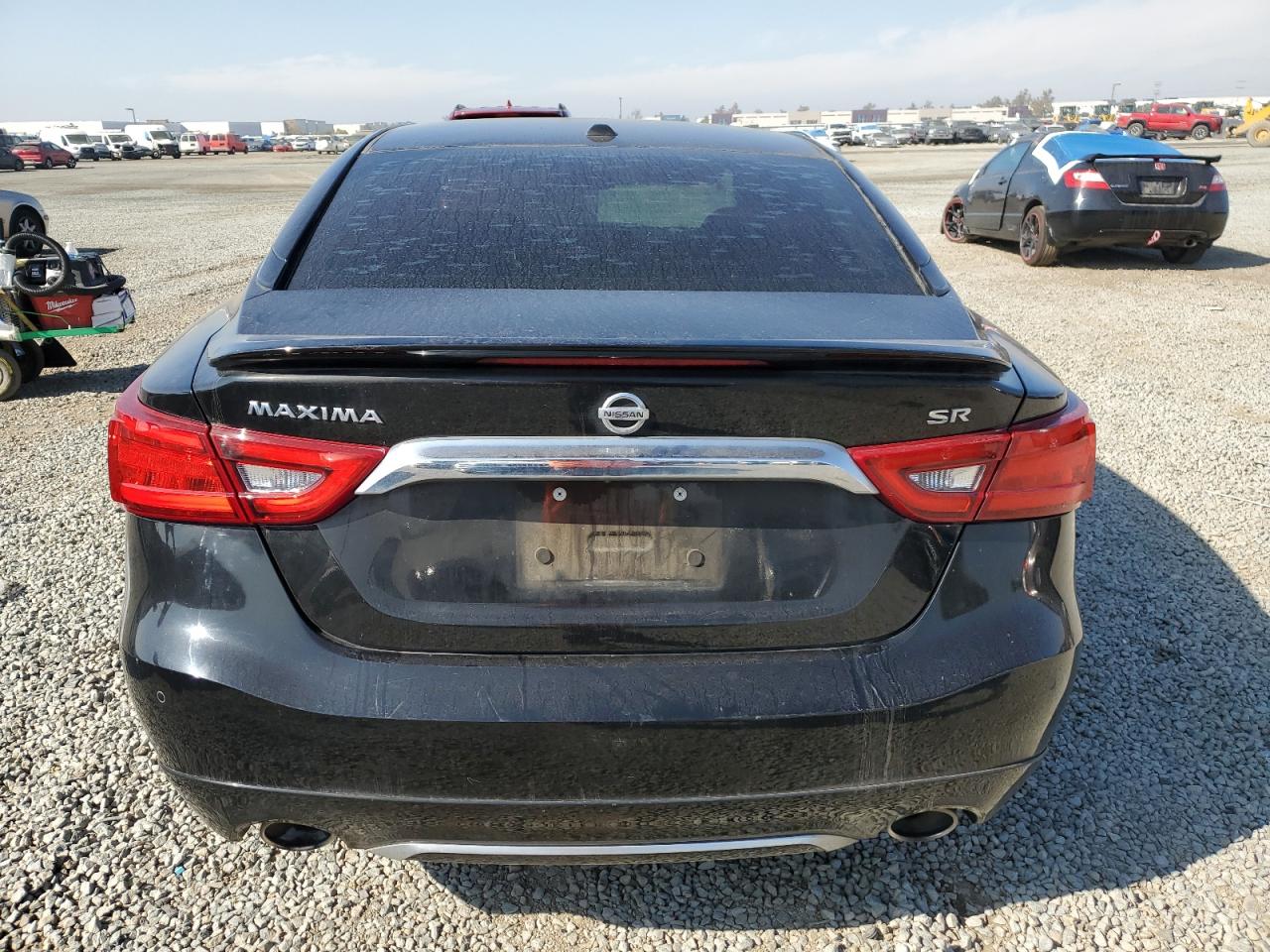 2017 Nissan Maxima 3.5s Black vin: 1N4AA6AP4HC427701