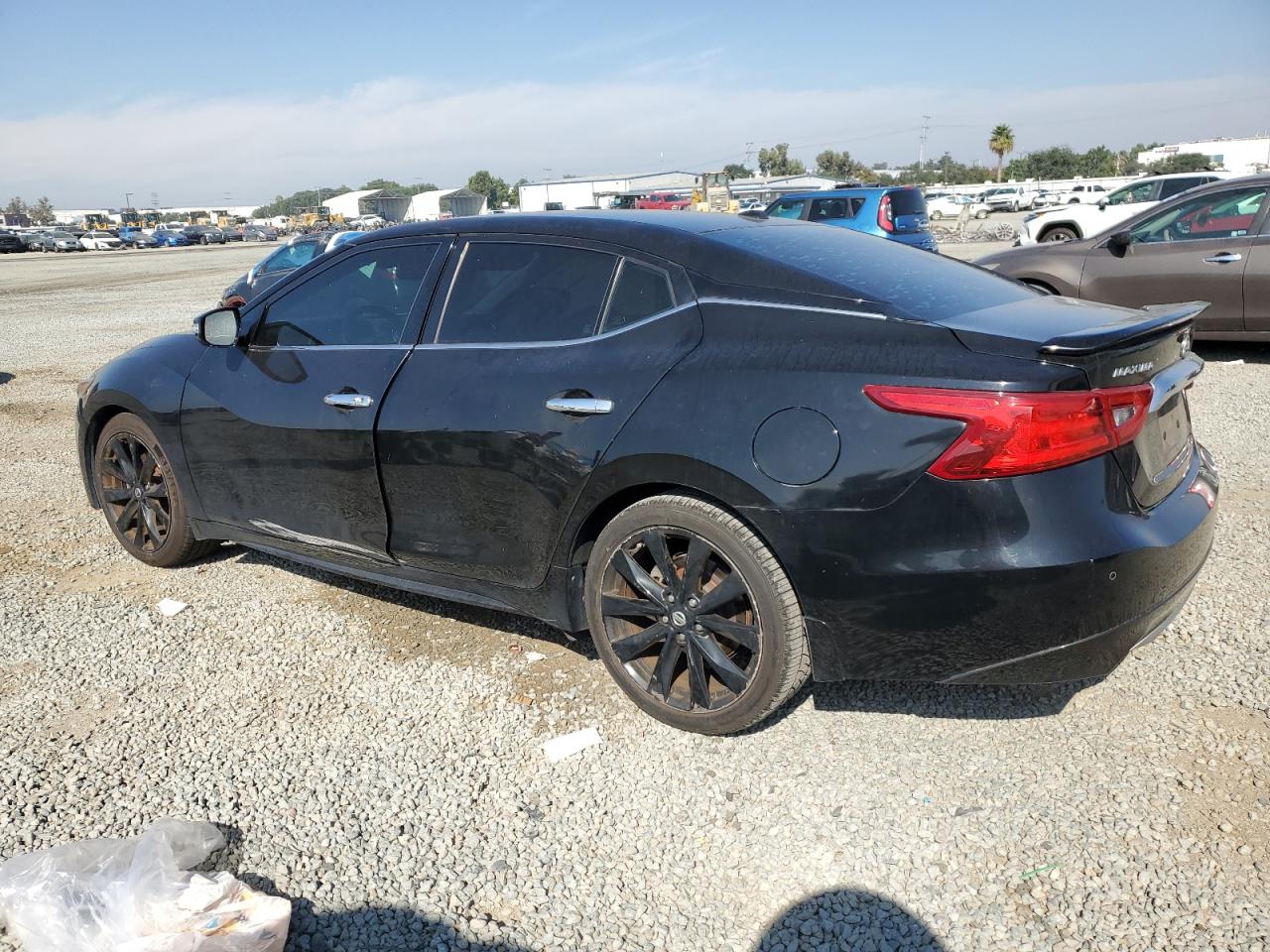2017 Nissan Maxima 3.5s Black vin: 1N4AA6AP4HC427701
