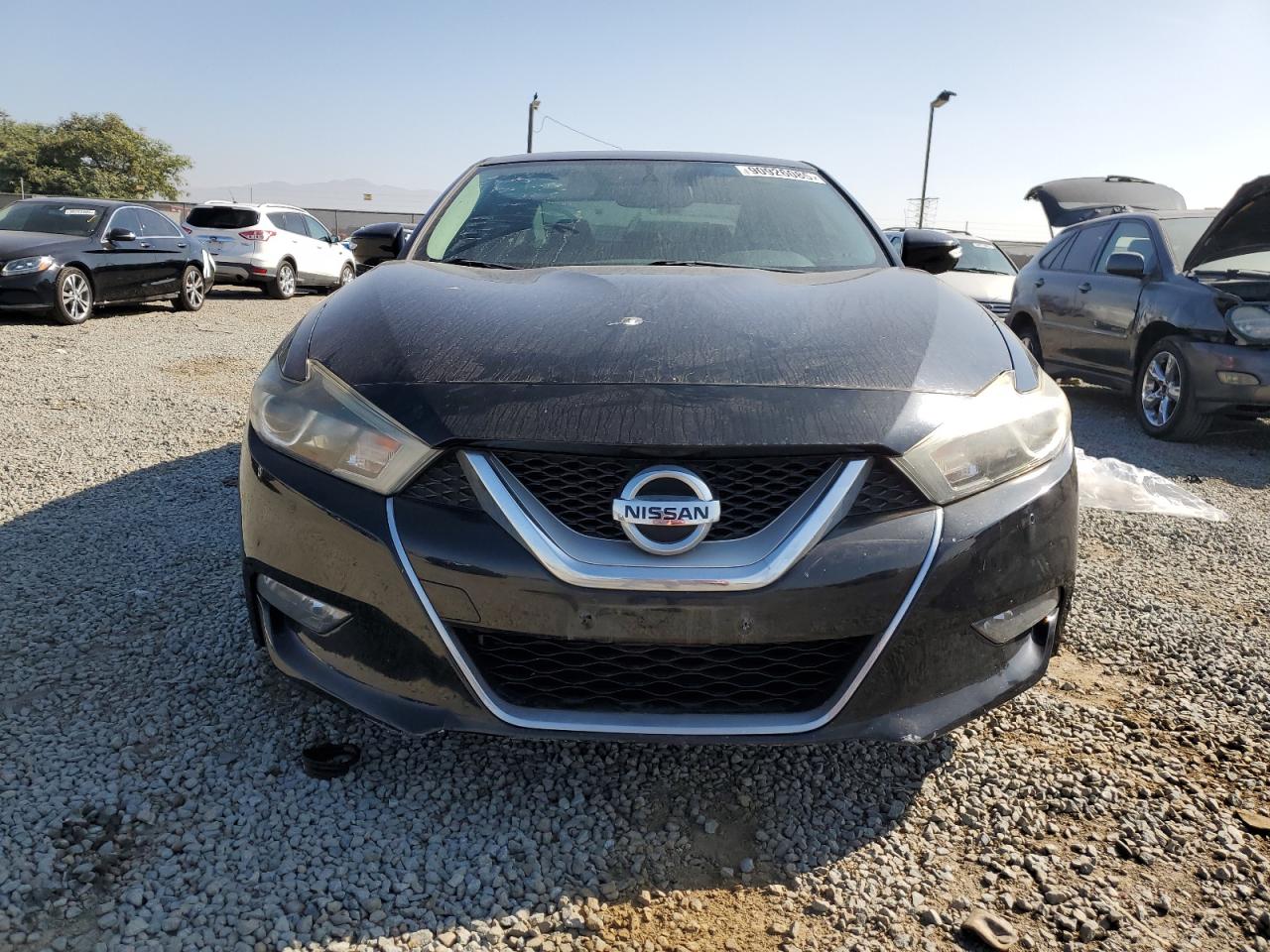 2017 Nissan Maxima 3.5s Black vin: 1N4AA6AP4HC427701