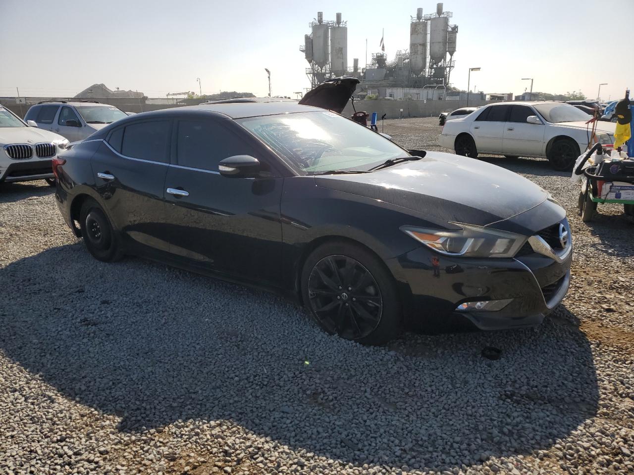 2017 Nissan Maxima 3.5s Black vin: 1N4AA6AP4HC427701