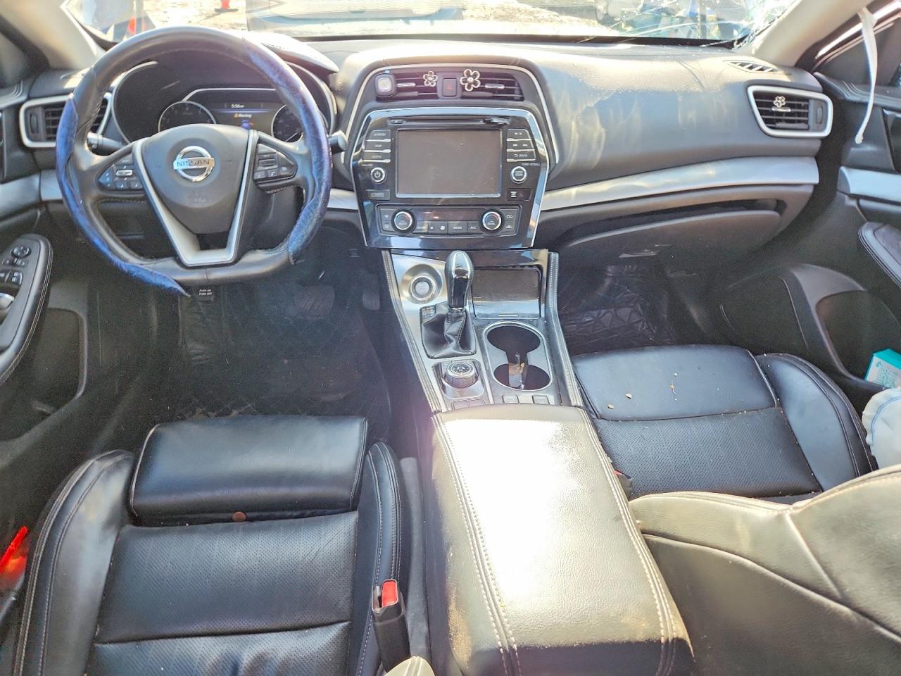 2017 Nissan Maxima 3.5 Sv Blue vin: 1N4AA6AP4HC446412