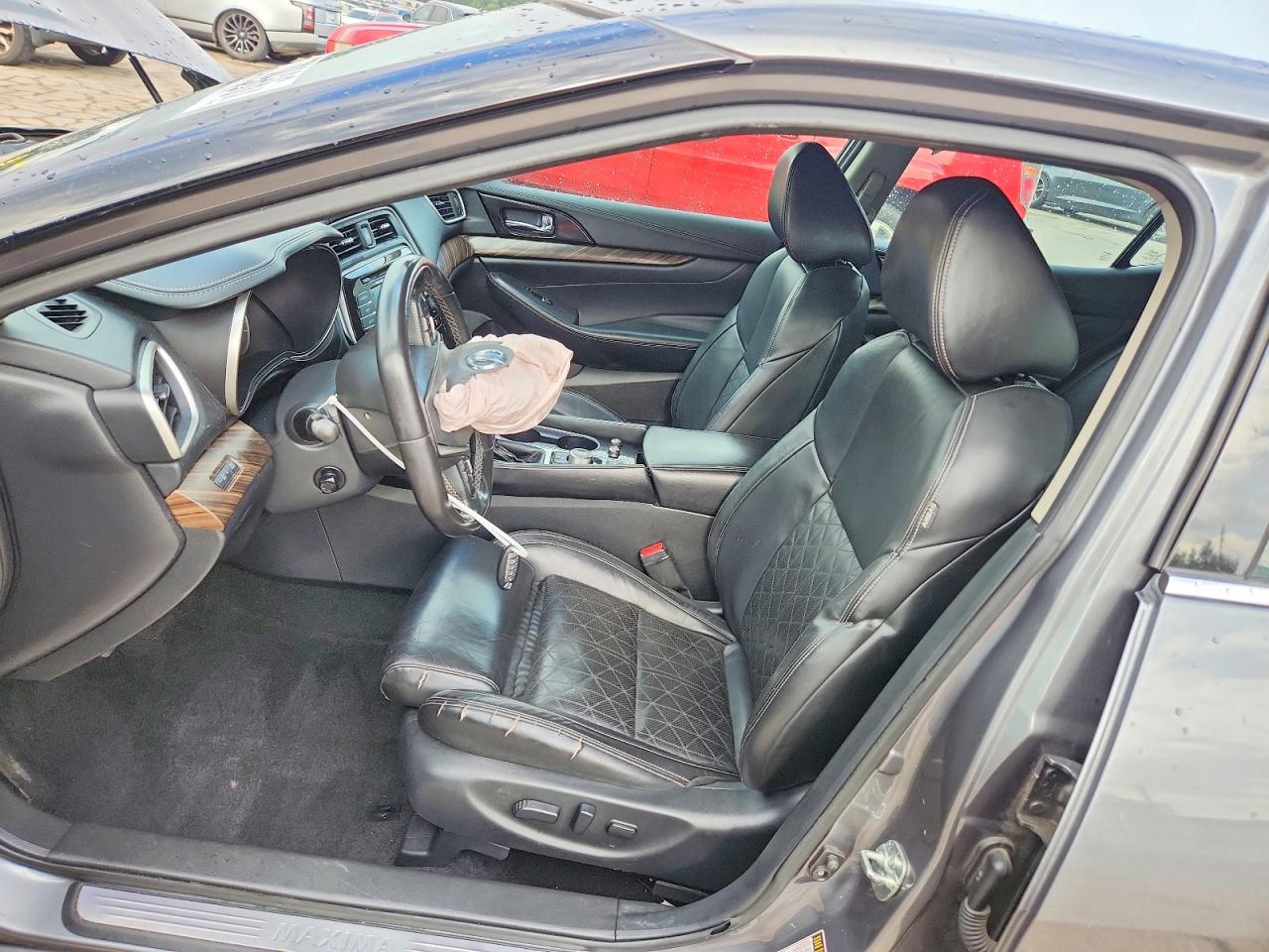 2017 Nissan Maxima Platinum Серый vin: 1N4AA6AP4HC454963