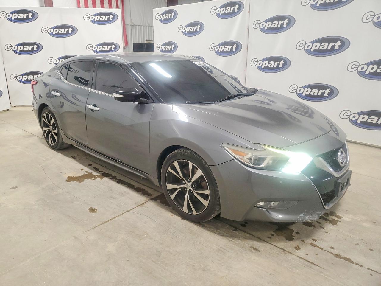 2018 Nissan Maxima 3.5 Sv Gray vin: 1N4AA6AP4JC363097