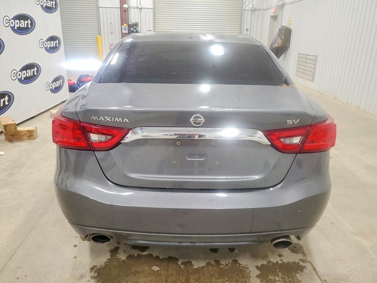 2018 Nissan Maxima 3.5 Sv Gray vin: 1N4AA6AP4JC363097