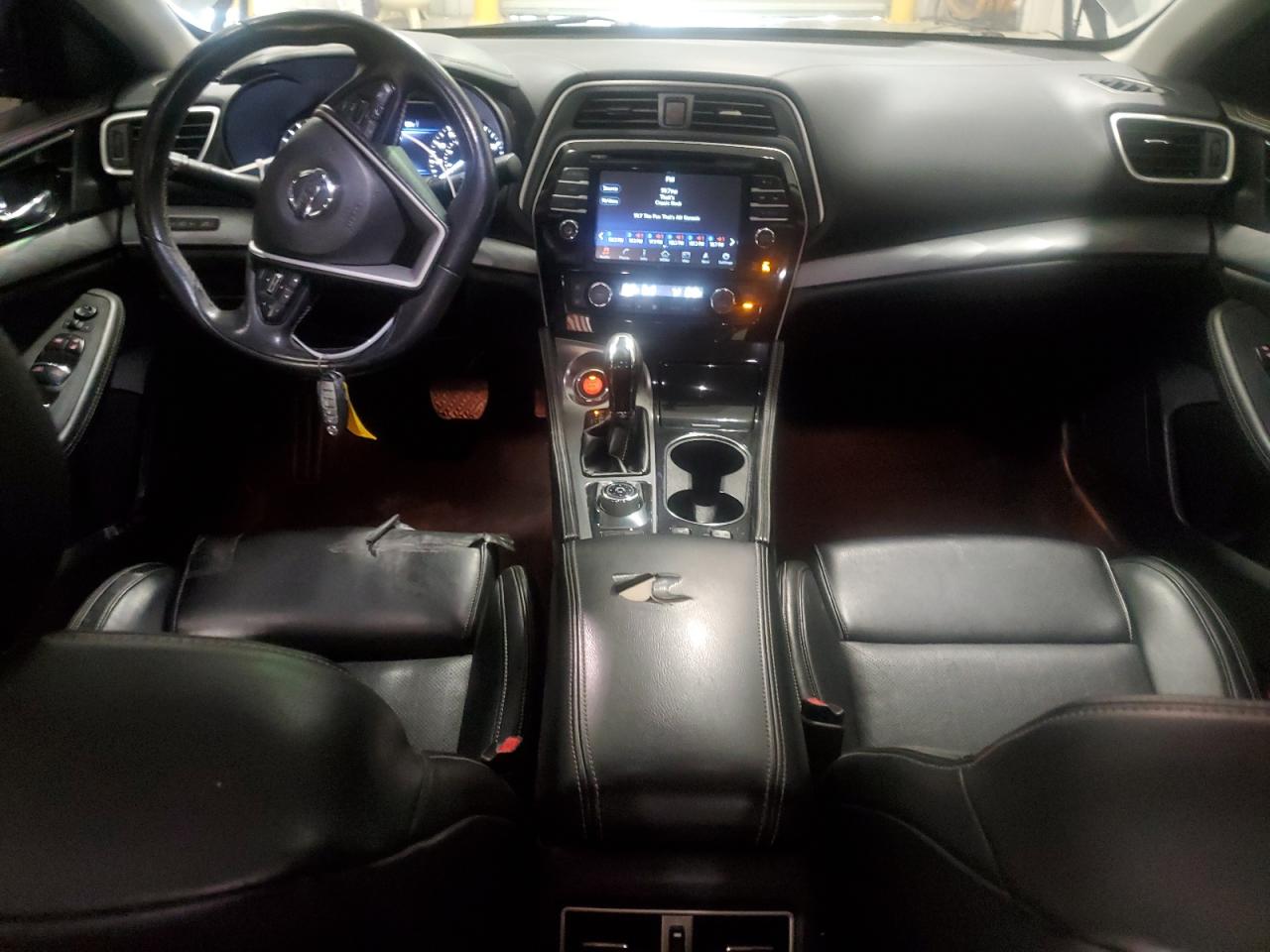 2018 Nissan Maxima 3.5 Sv Gray vin: 1N4AA6AP4JC363097 Damage: Console Cover, Torn, 7 To 8 Inches