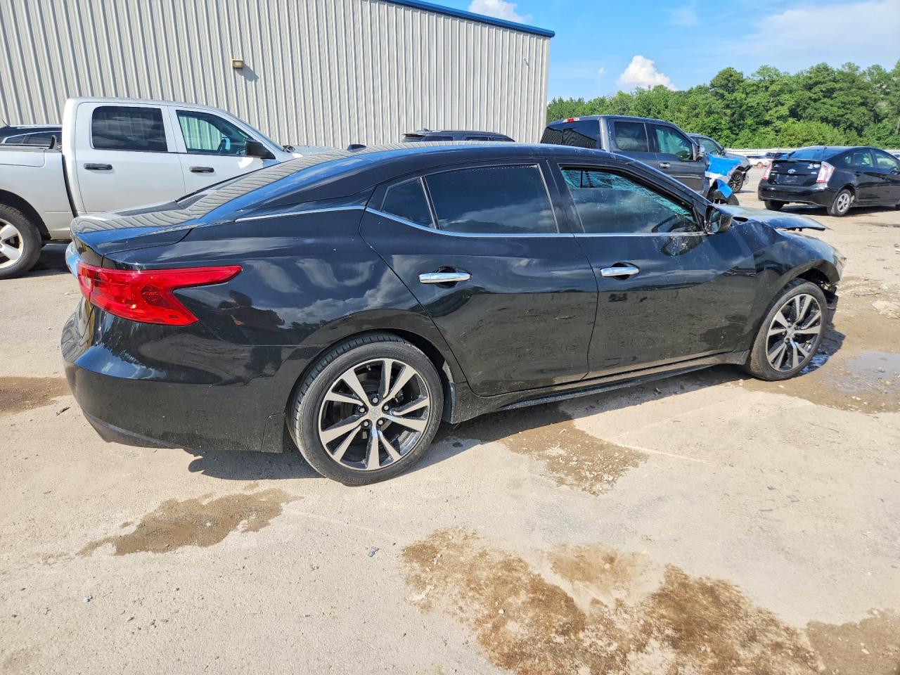 2018 Nissan Maxima 3.5 S Black vin: 1N4AA6AP4JC366002