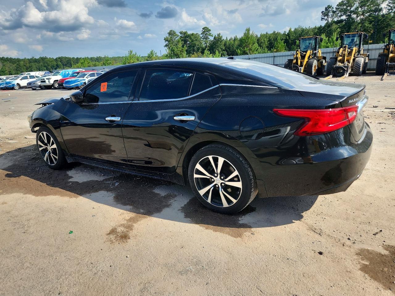 2018 Nissan Maxima 3.5 S Black vin: 1N4AA6AP4JC366002