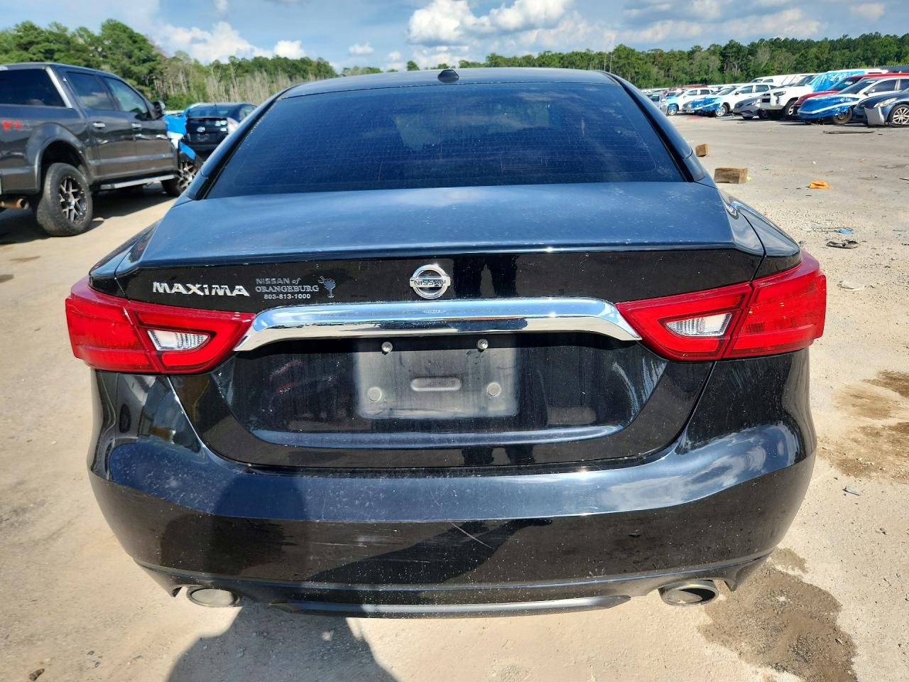 2018 Nissan Maxima 3.5 S Black vin: 1N4AA6AP4JC366002