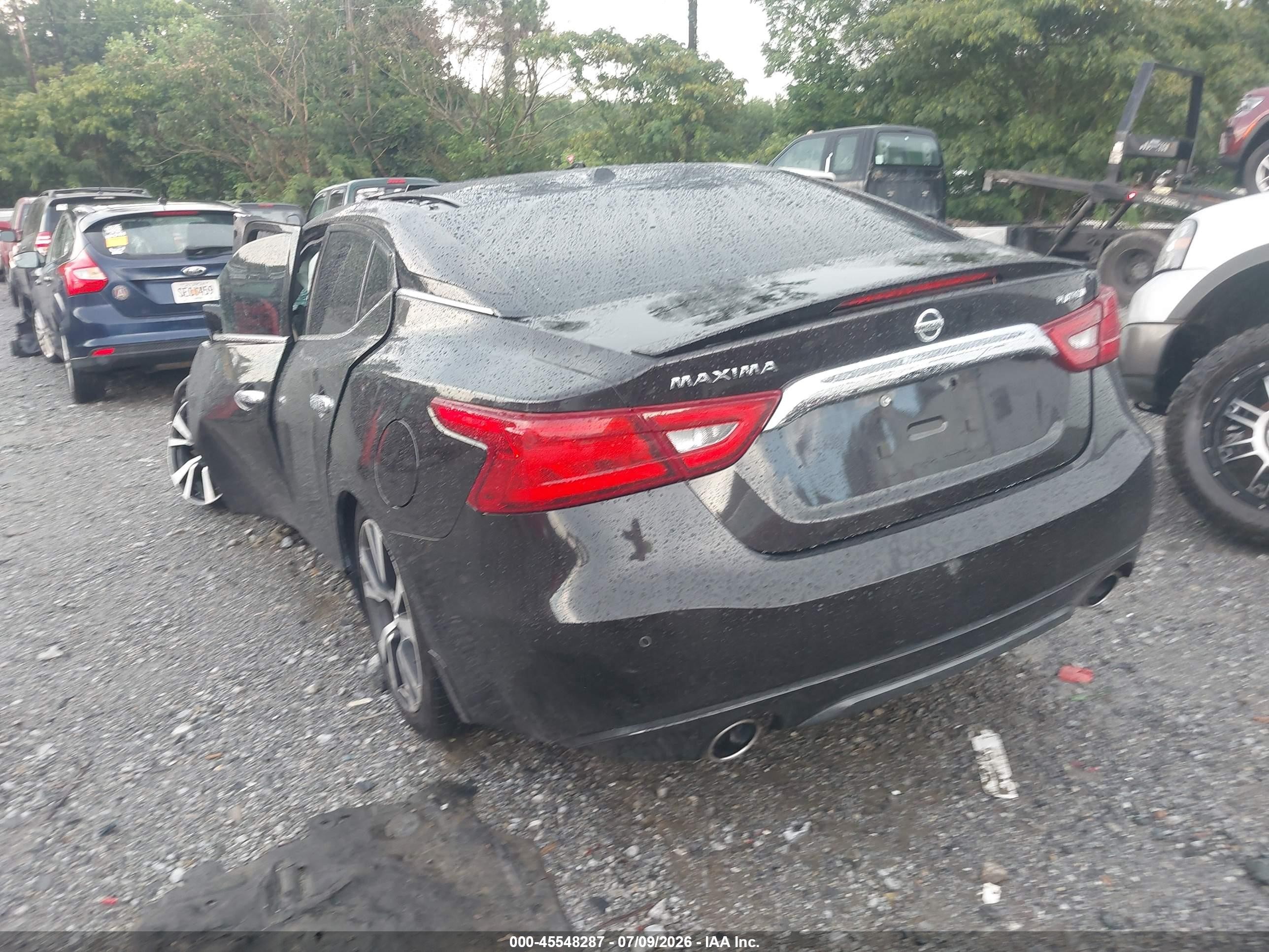 2016 Nissan Maxima 3.5 Platinum Black vin: 1N4AA6AP5GC383562