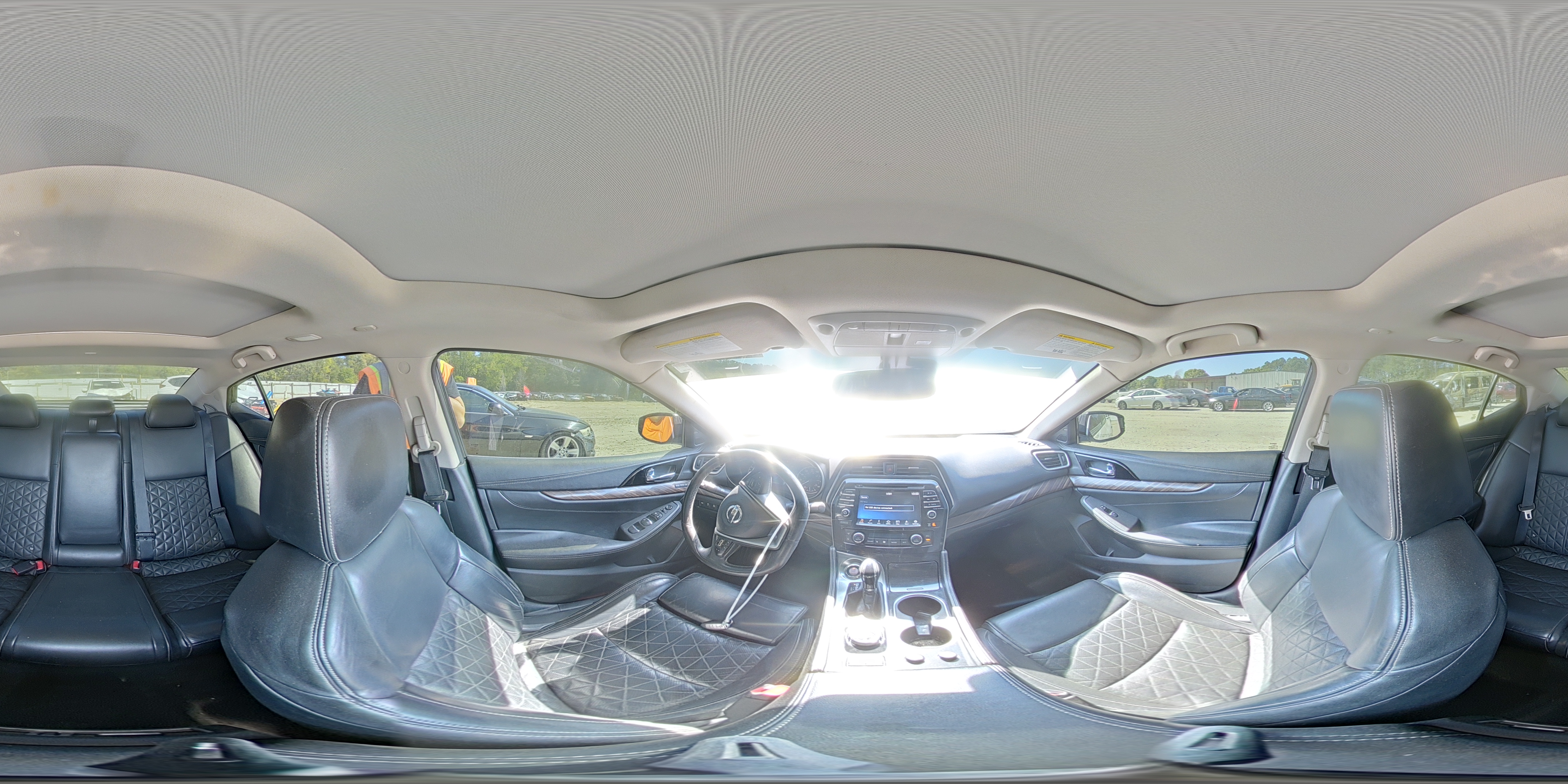 2016 Nissan Maxima Platinum White vin: 1N4AA6AP5GC385795