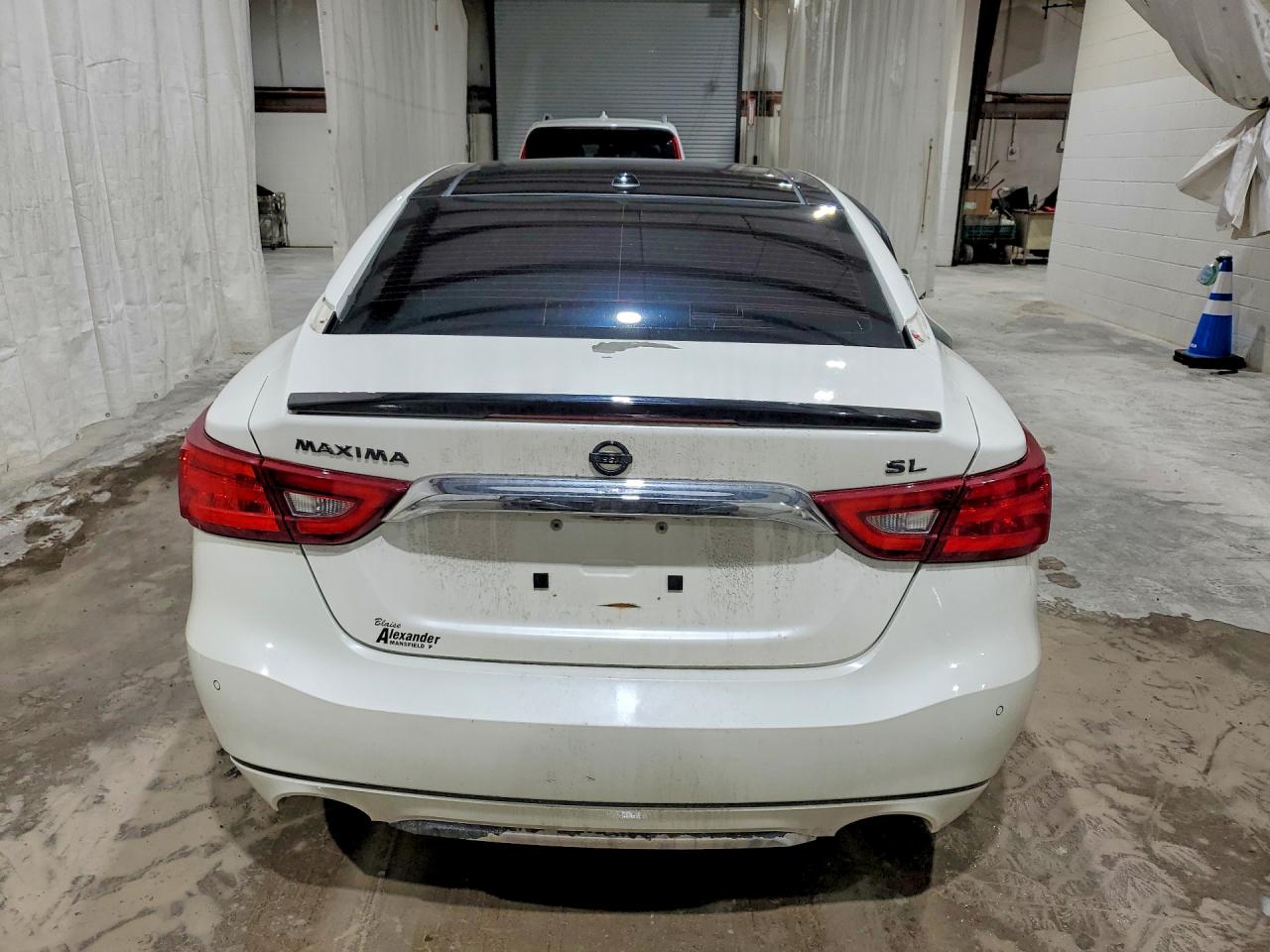 2016 Nissan Maxima 3.5 Sl White vin: 1N4AA6AP5GC397669