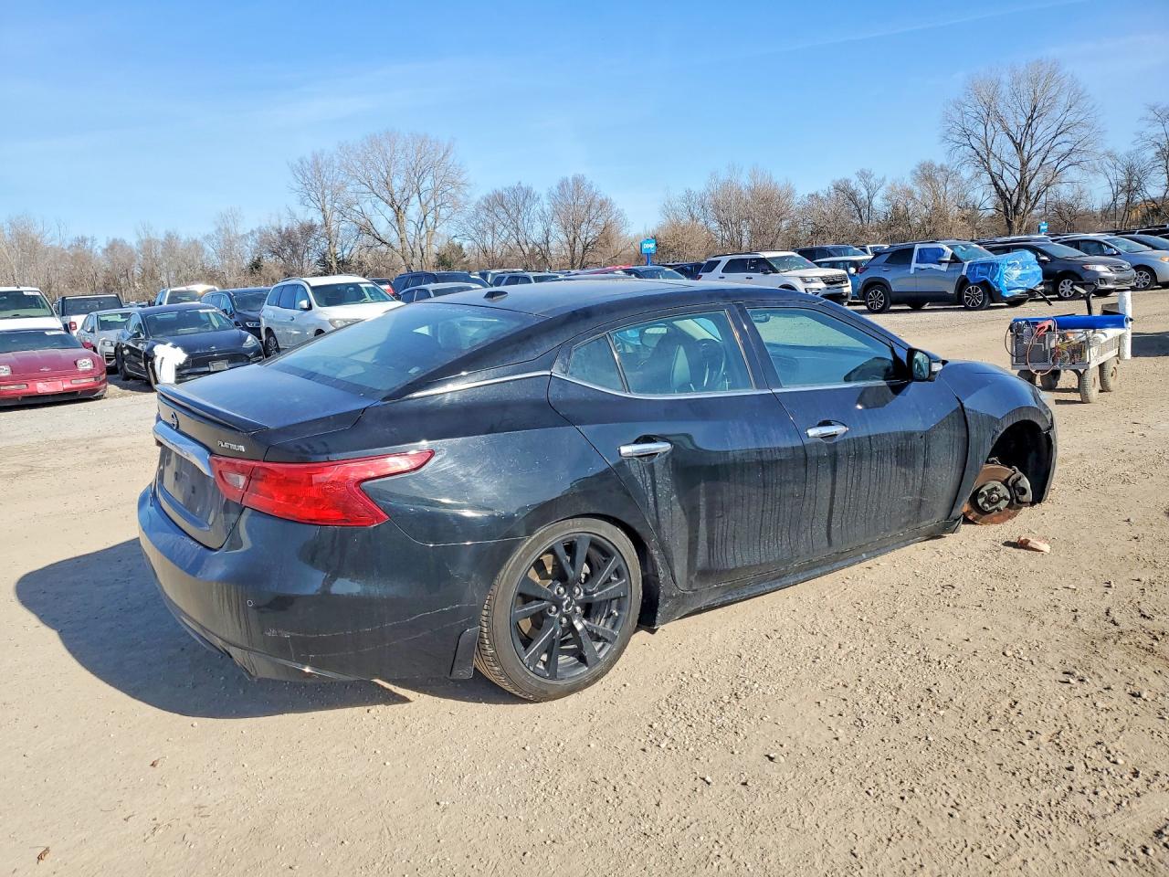 2016 Nissan Maxima Platinum Black vin: 1N4AA6AP5GC408864