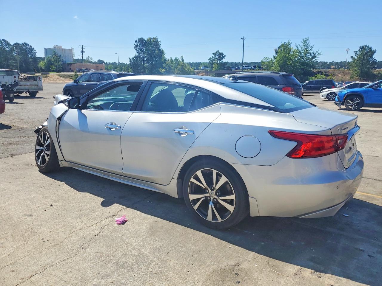 2017 Nissan Maxima Platinum Silver vin: 1N4AA6AP5HC400197