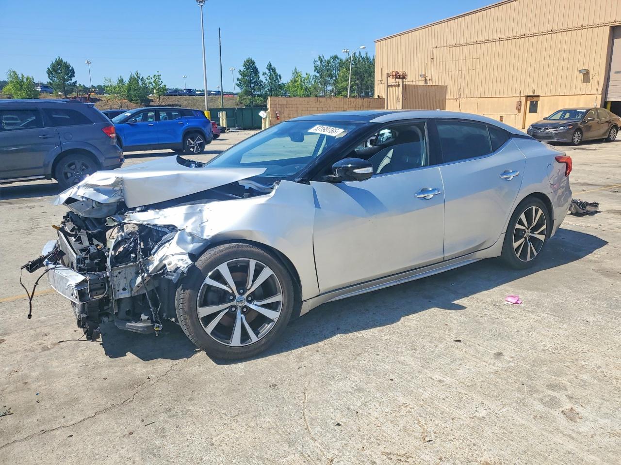 2017 Nissan Maxima Platinum Silver vin: 1N4AA6AP5HC400197