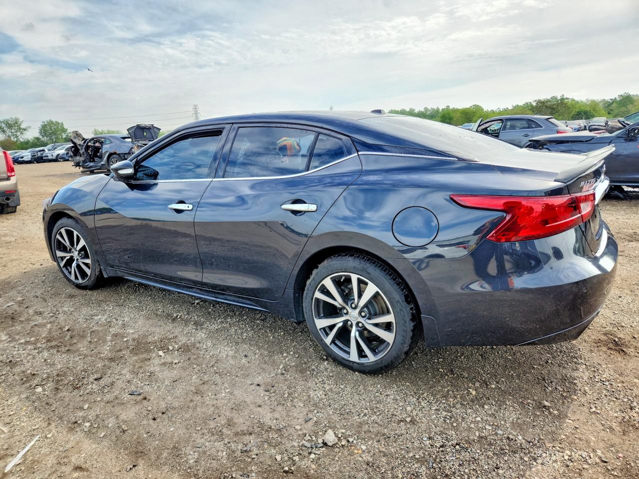 2017 Nissan Maxima 3.5 Sv Gray vin: 1N4AA6AP5HC416576