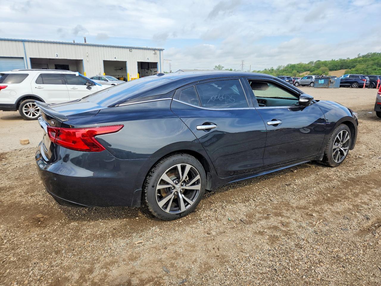 2017 Nissan Maxima 3.5 Sv Gray vin: 1N4AA6AP5HC416576