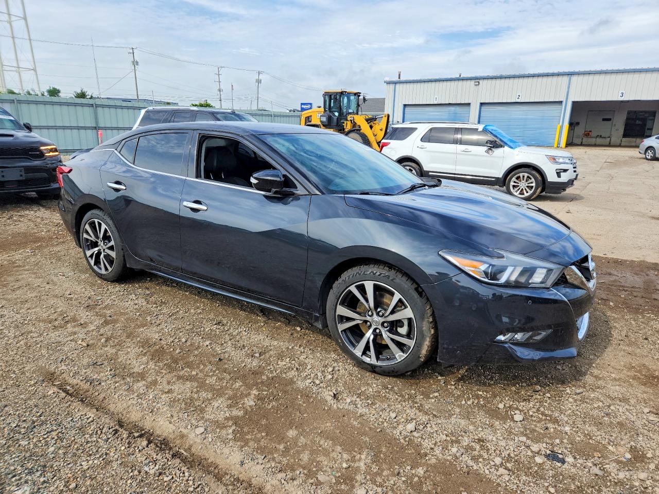 2017 Nissan Maxima 3.5 Sv Gray vin: 1N4AA6AP5HC416576