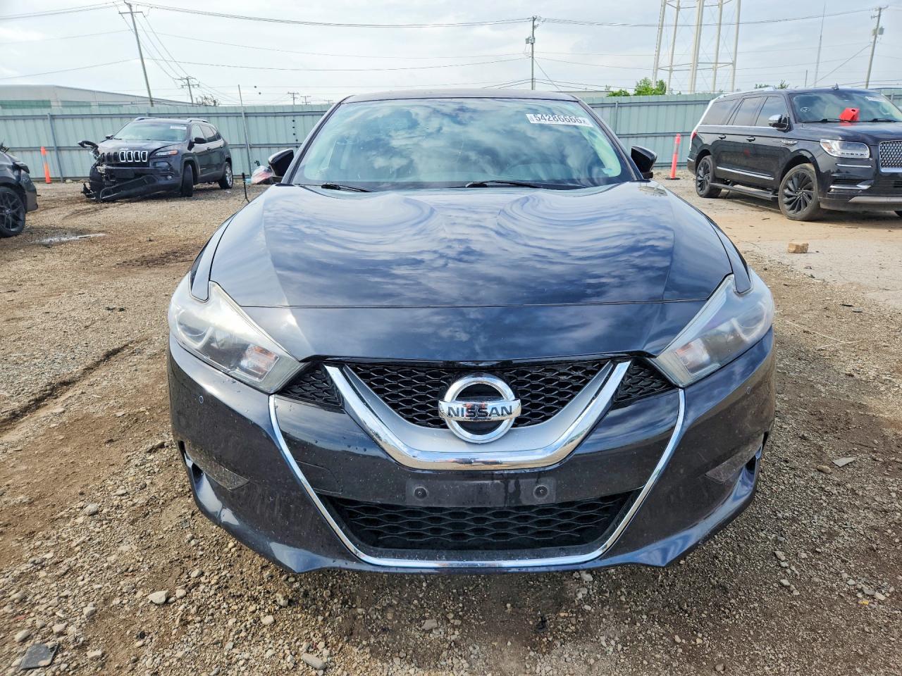 2017 Nissan Maxima 3.5 Sv Gray vin: 1N4AA6AP5HC416576