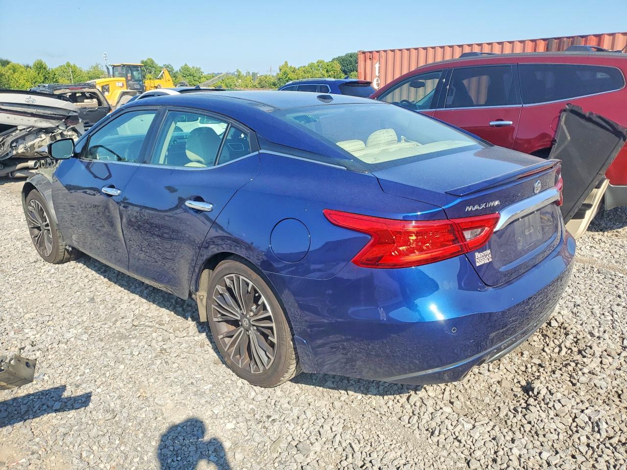 2017 Nissan Maxima Platinum Blue vin: 1N4AA6AP5HC431286
