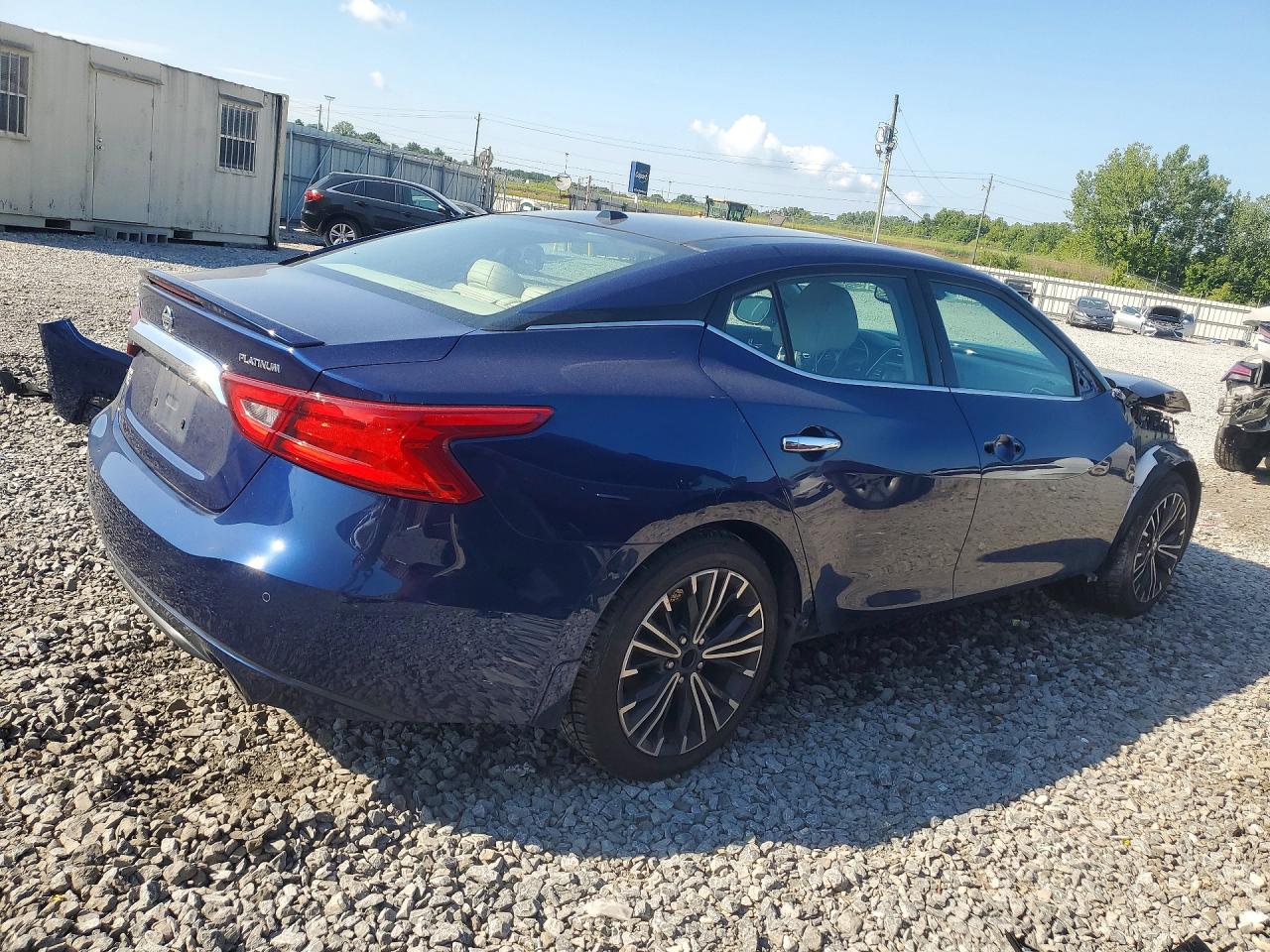 2017 Nissan Maxima Platinum Blue vin: 1N4AA6AP5HC431286