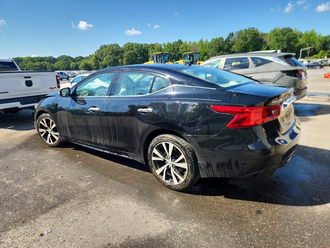 2017 Nissan Maxima 3.5 Sv Black vin: 1N4AA6AP5HC448833