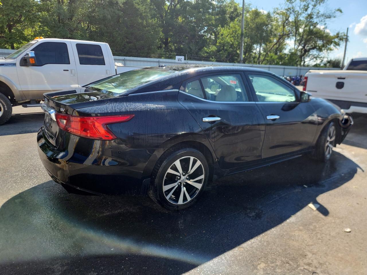 2017 Nissan Maxima 3.5 Sv Black vin: 1N4AA6AP5HC448833