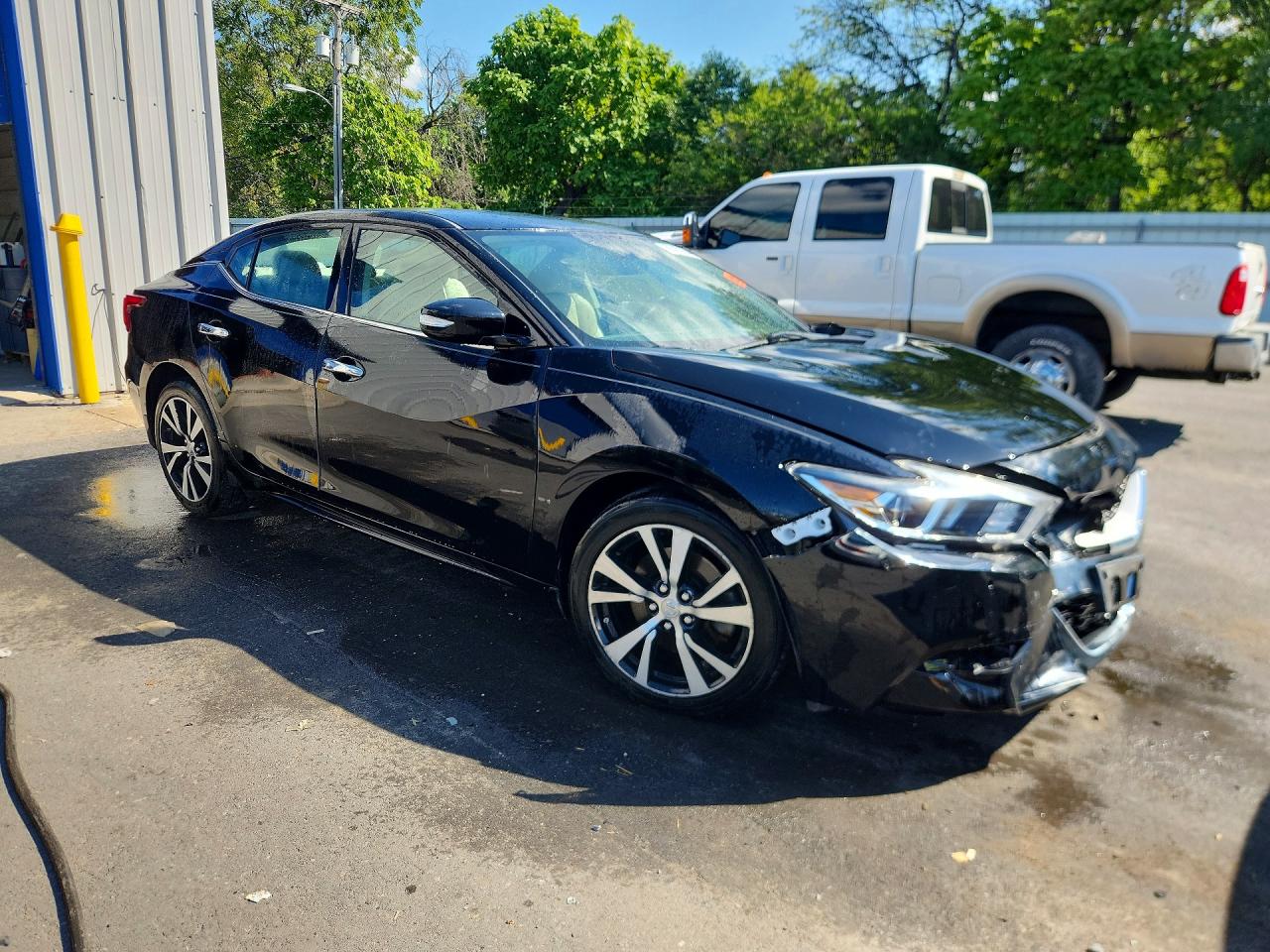 2017 Nissan Maxima 3.5 Sv Black vin: 1N4AA6AP5HC448833
