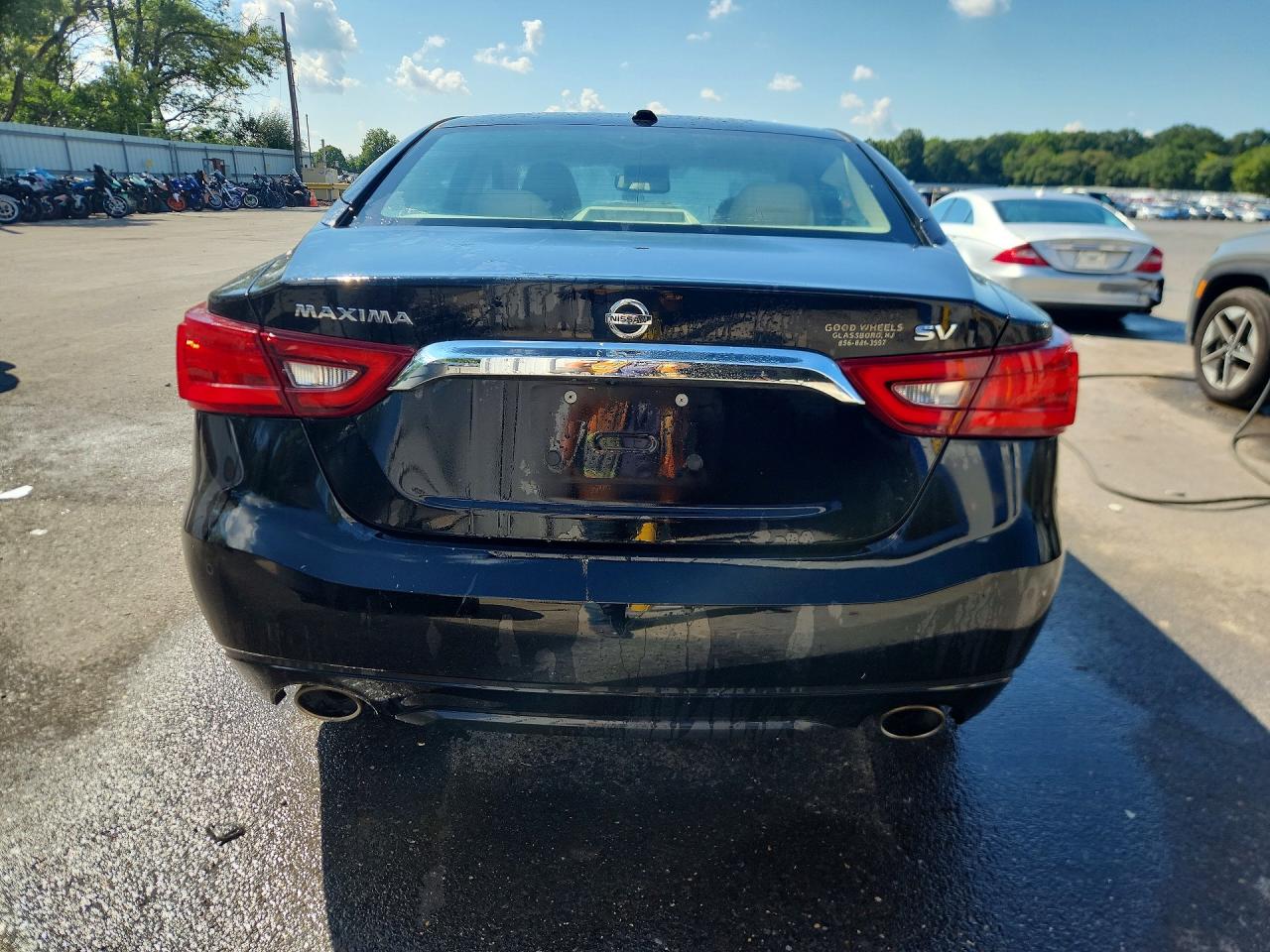 2017 Nissan Maxima 3.5 Sv Black vin: 1N4AA6AP5HC448833