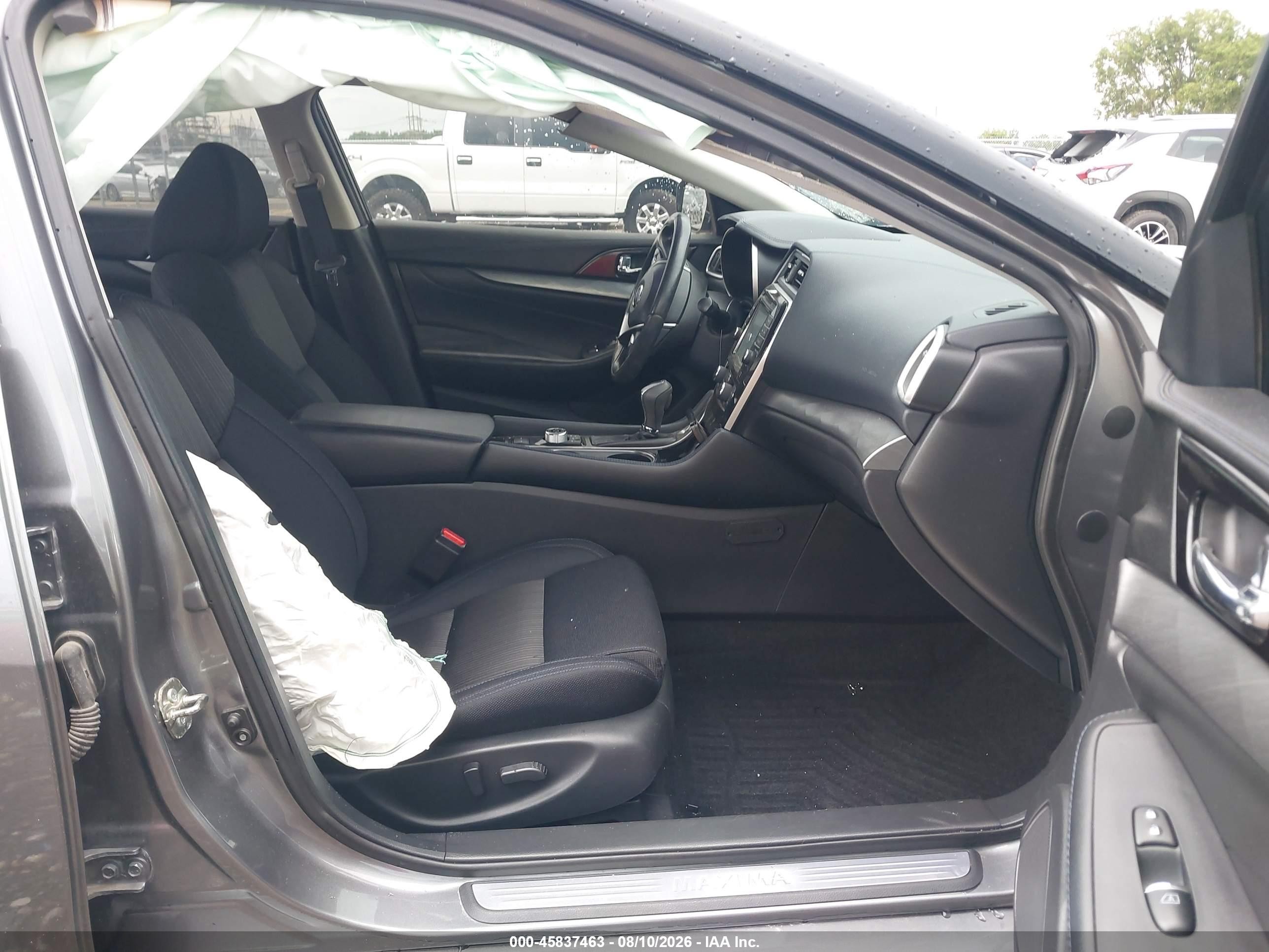 2018 Nissan Maxima 3.5 S Gray vin: 1N4AA6AP5JC370530