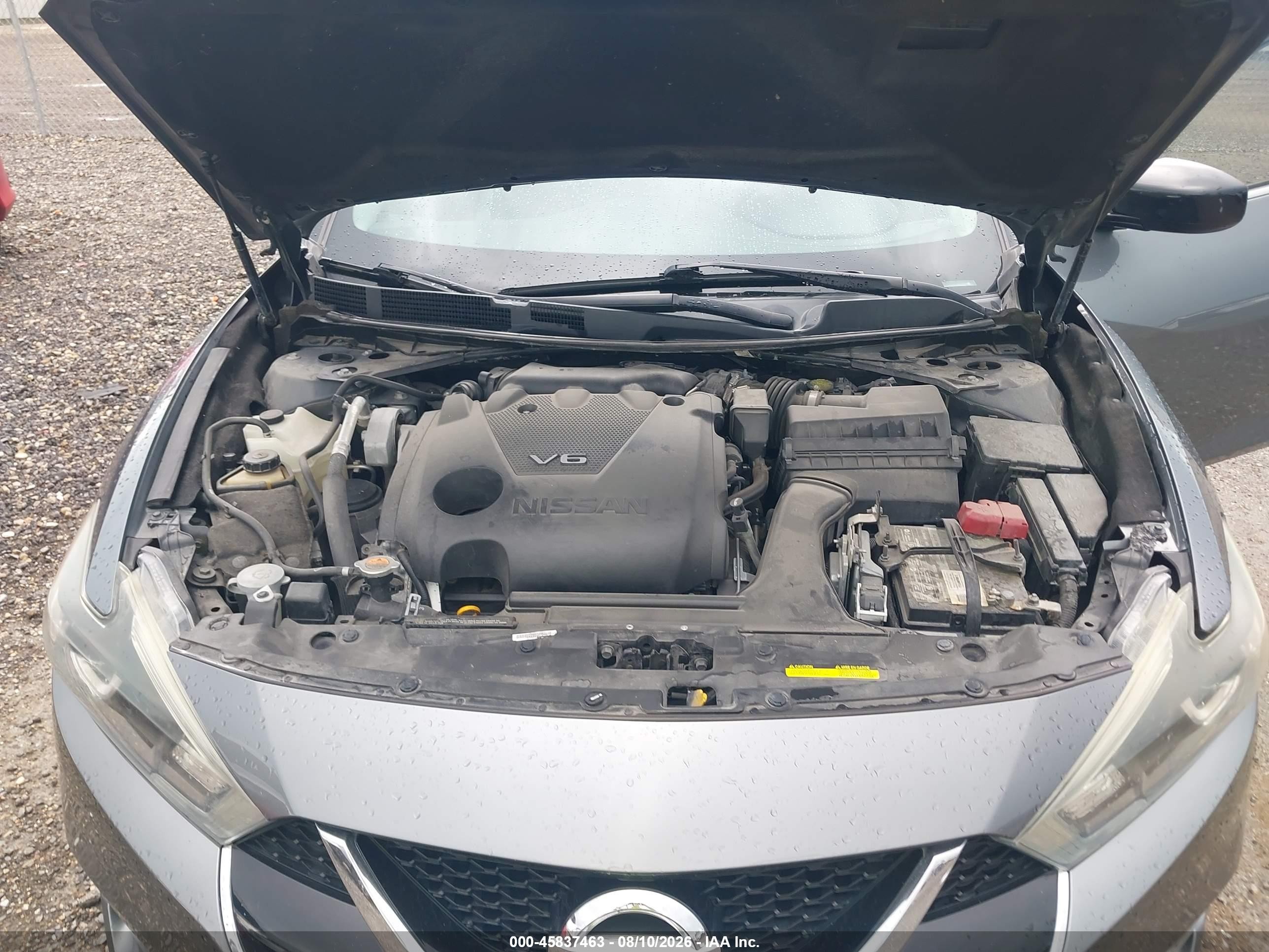 2018 Nissan Maxima 3.5 S Gray vin: 1N4AA6AP5JC370530