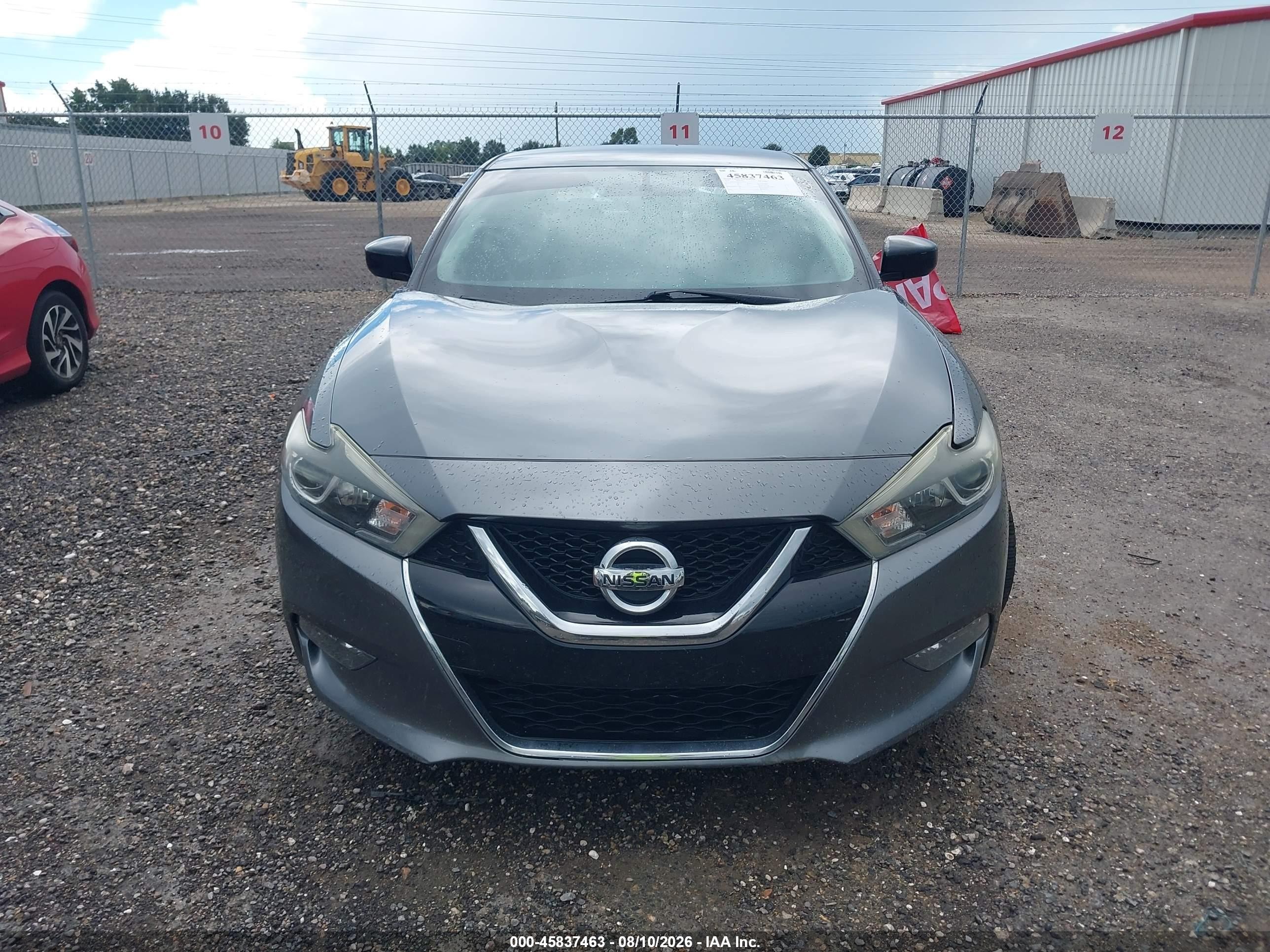 2018 Nissan Maxima 3.5 S Gray vin: 1N4AA6AP5JC370530