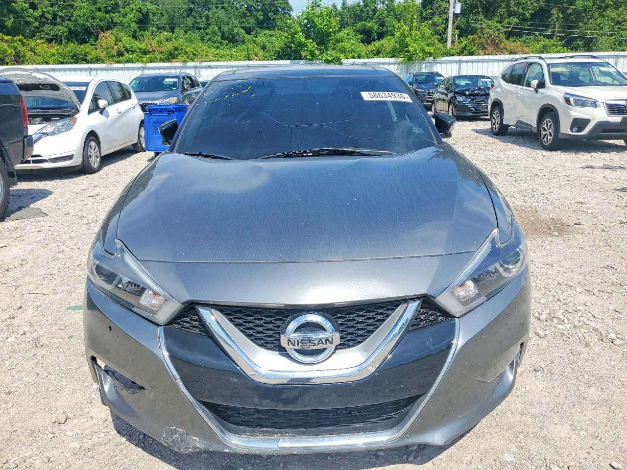 2016 Nissan Maxima 3.5 Sl Charcoal vin: 1N4AA6AP6GC388981