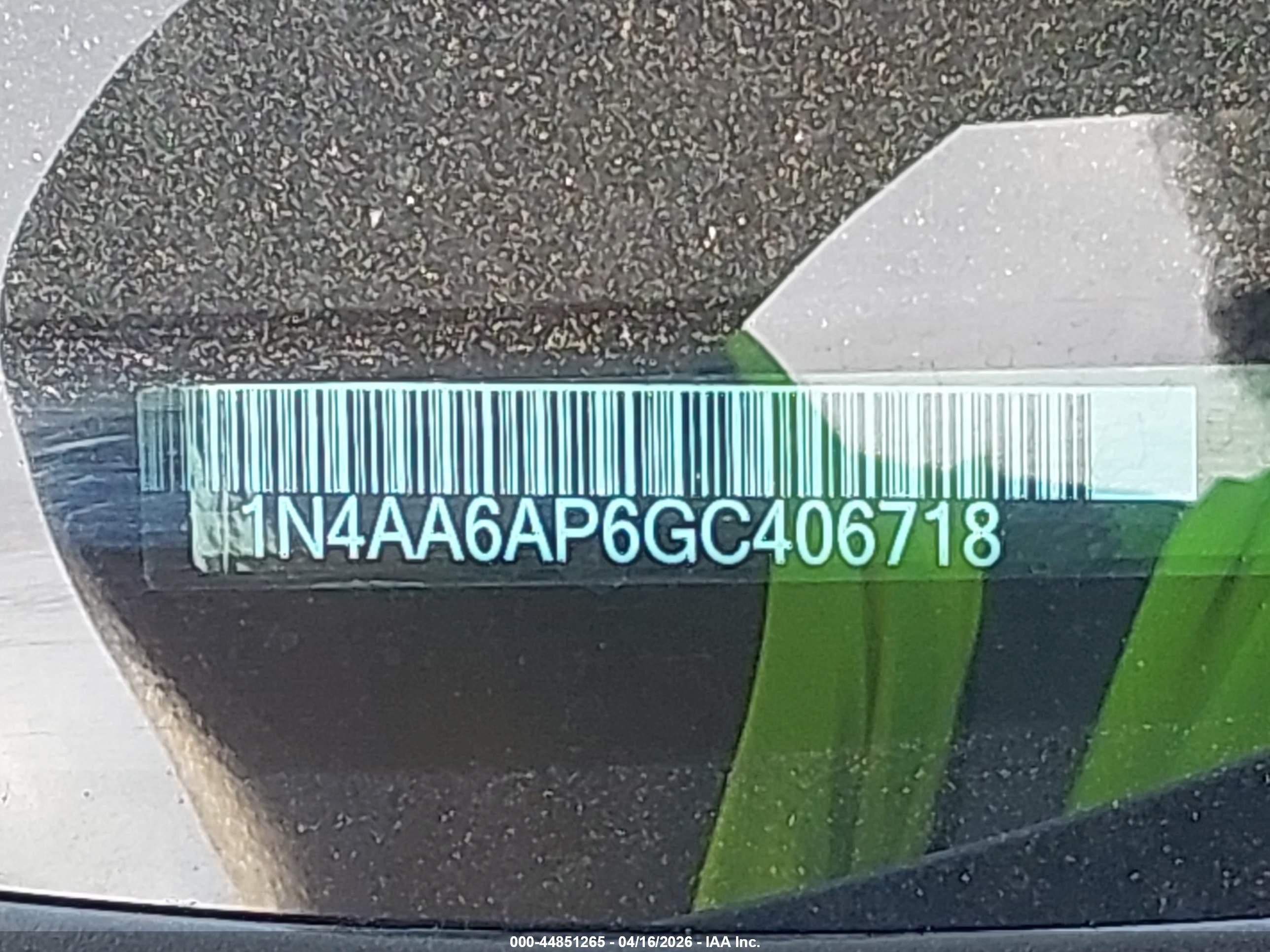 2016 Nissan Maxima 3.5 Sv Серебряный vin: 1N4AA6AP6GC406718