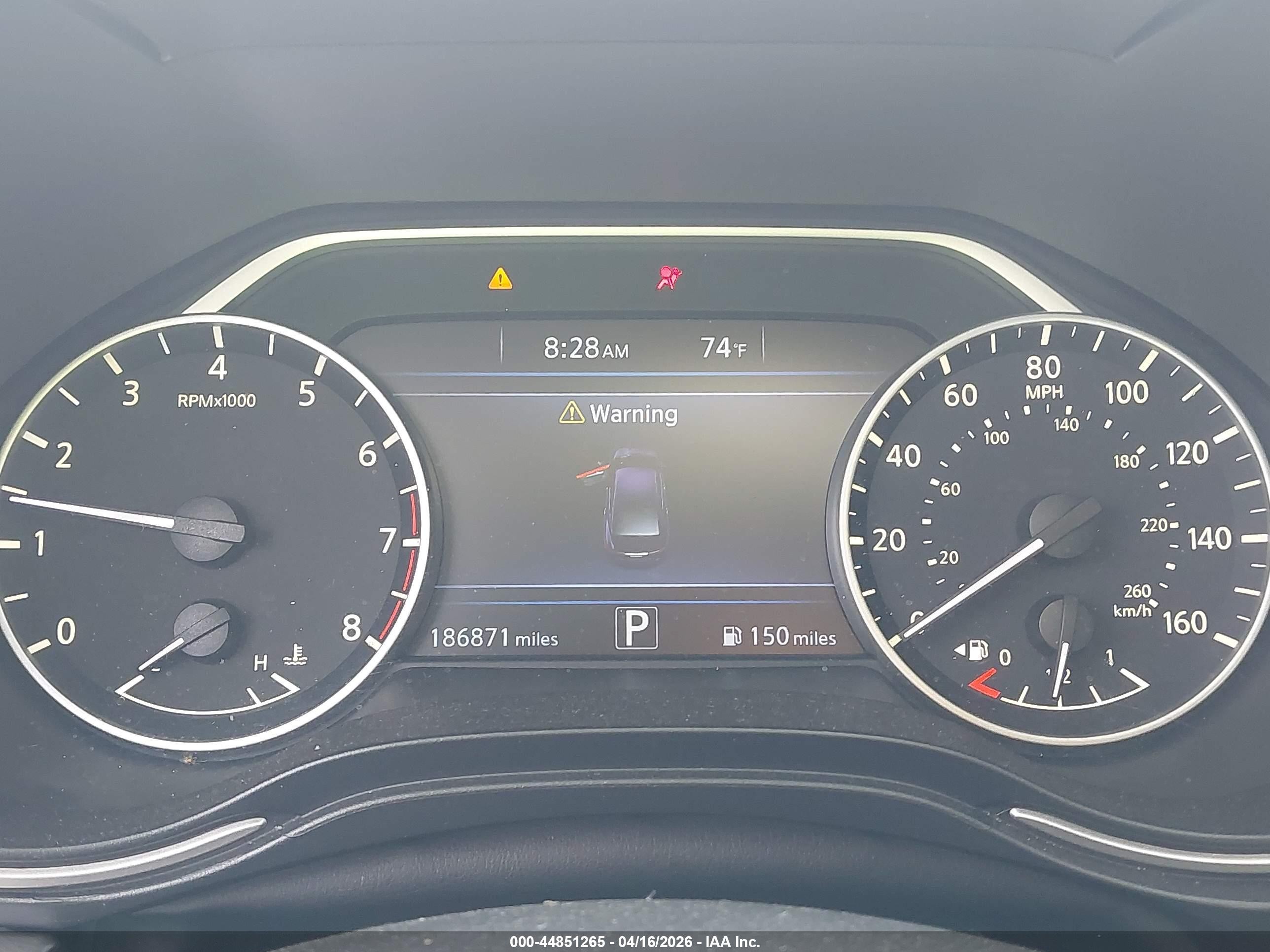 2016 Nissan Maxima 3.5 Sv Серебряный vin: 1N4AA6AP6GC406718