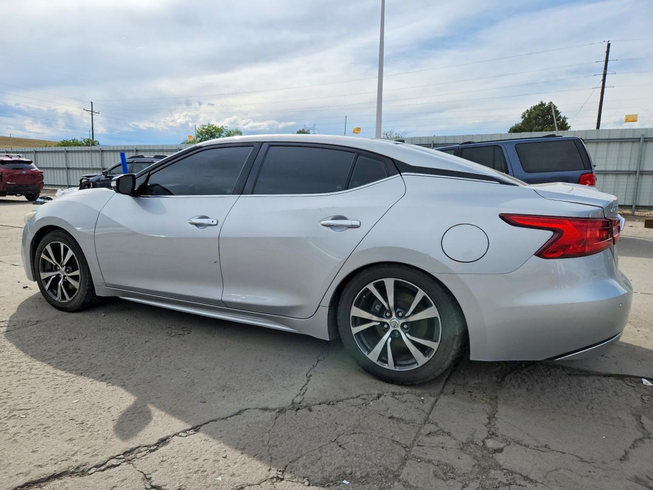 2016 Nissan Maxima 3.5 Sl Silver vin: 1N4AA6AP6GC905891