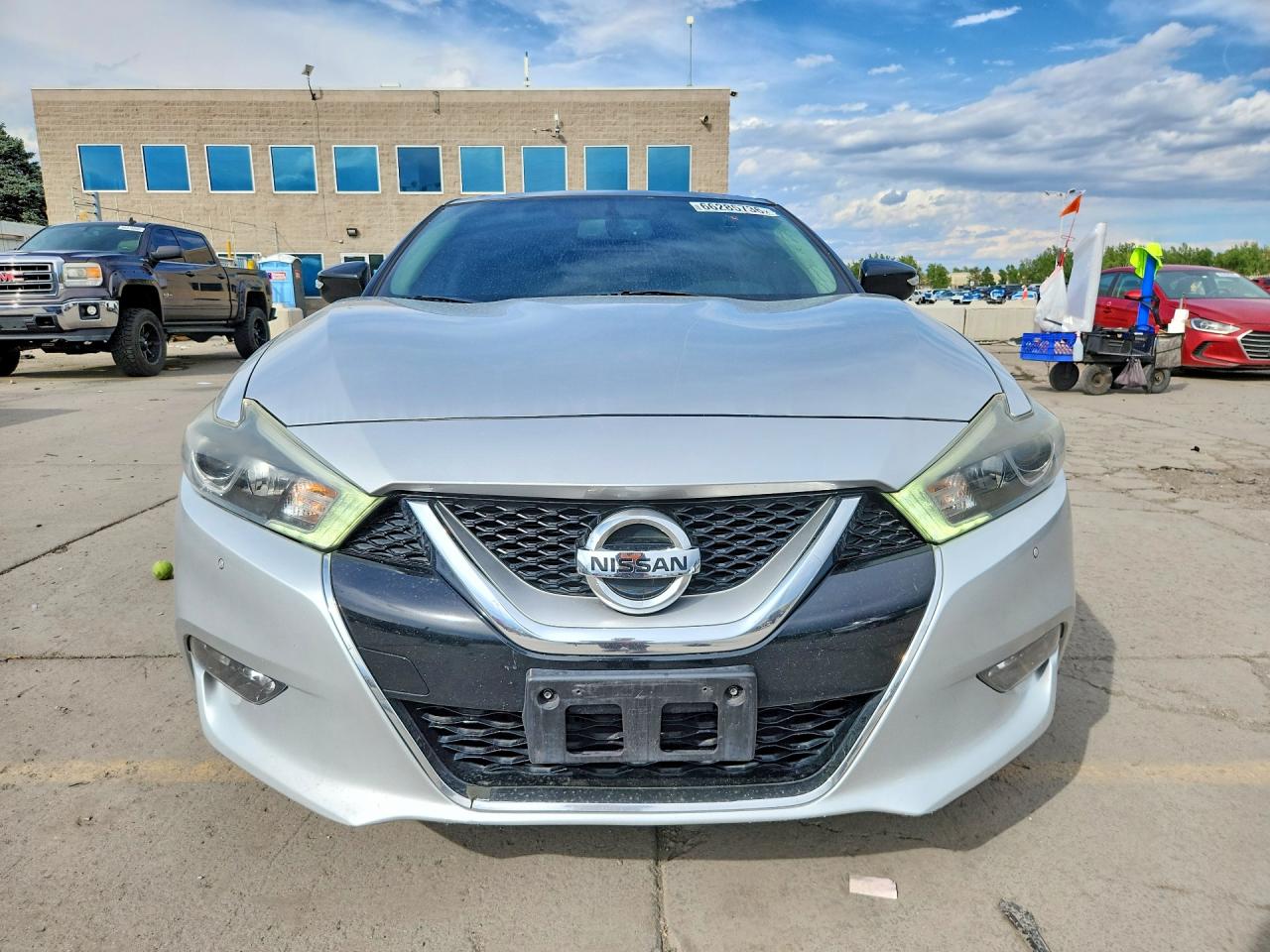 2016 Nissan Maxima 3.5 Sl Silver vin: 1N4AA6AP6GC905891