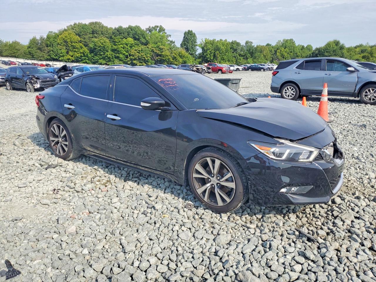 2017 Nissan Maxima 3.5 Sv Black vin: 1N4AA6AP6HC414299