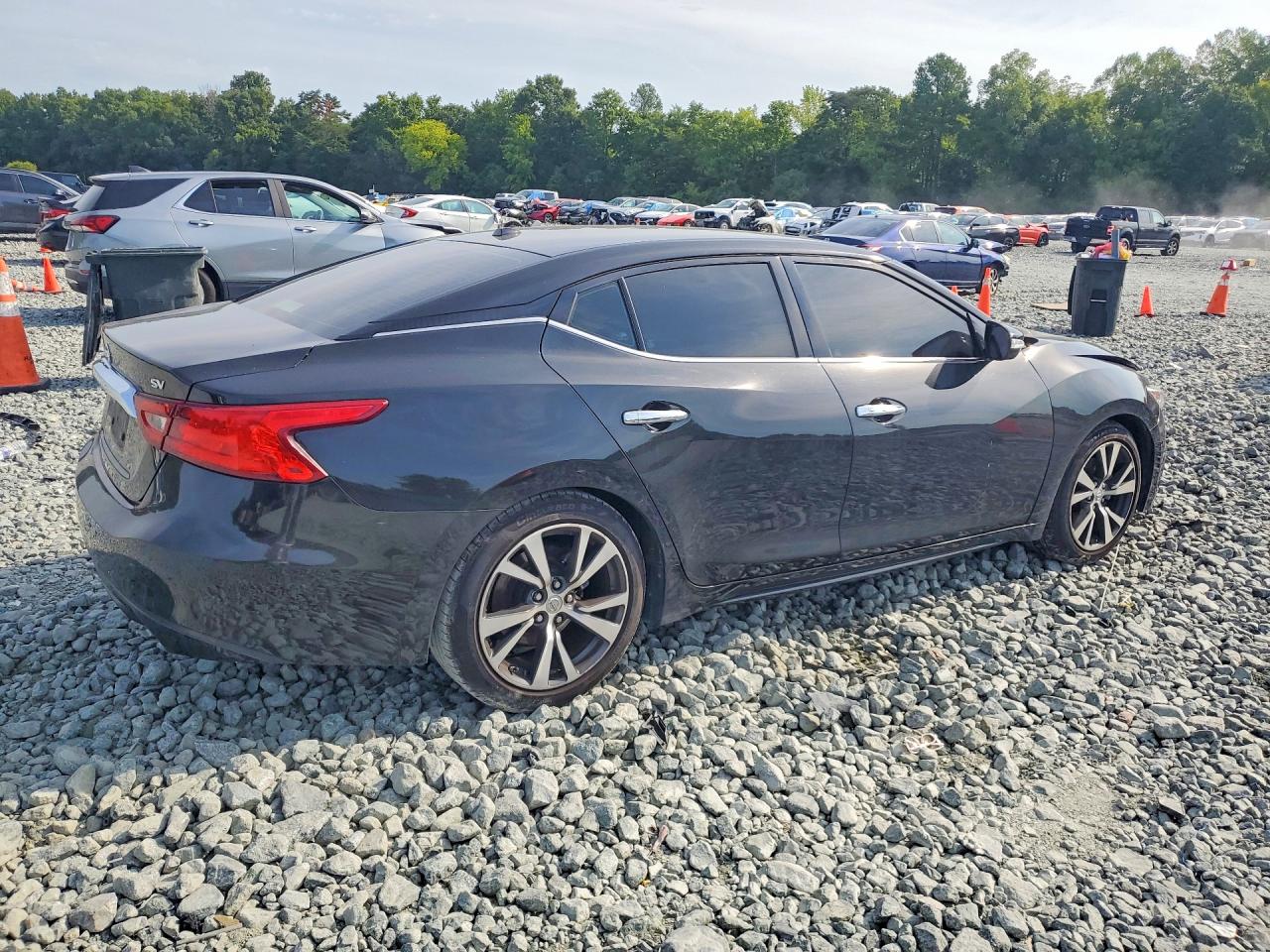 2017 Nissan Maxima 3.5 Sv Black vin: 1N4AA6AP6HC414299