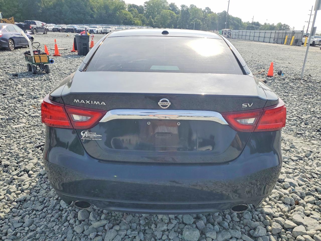 2017 Nissan Maxima 3.5 Sv Black vin: 1N4AA6AP6HC414299