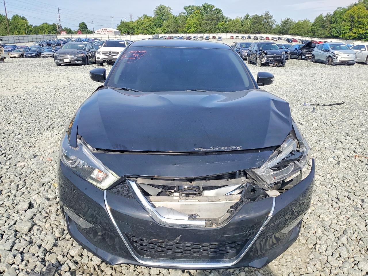 2017 Nissan Maxima 3.5 Sv Black vin: 1N4AA6AP6HC414299