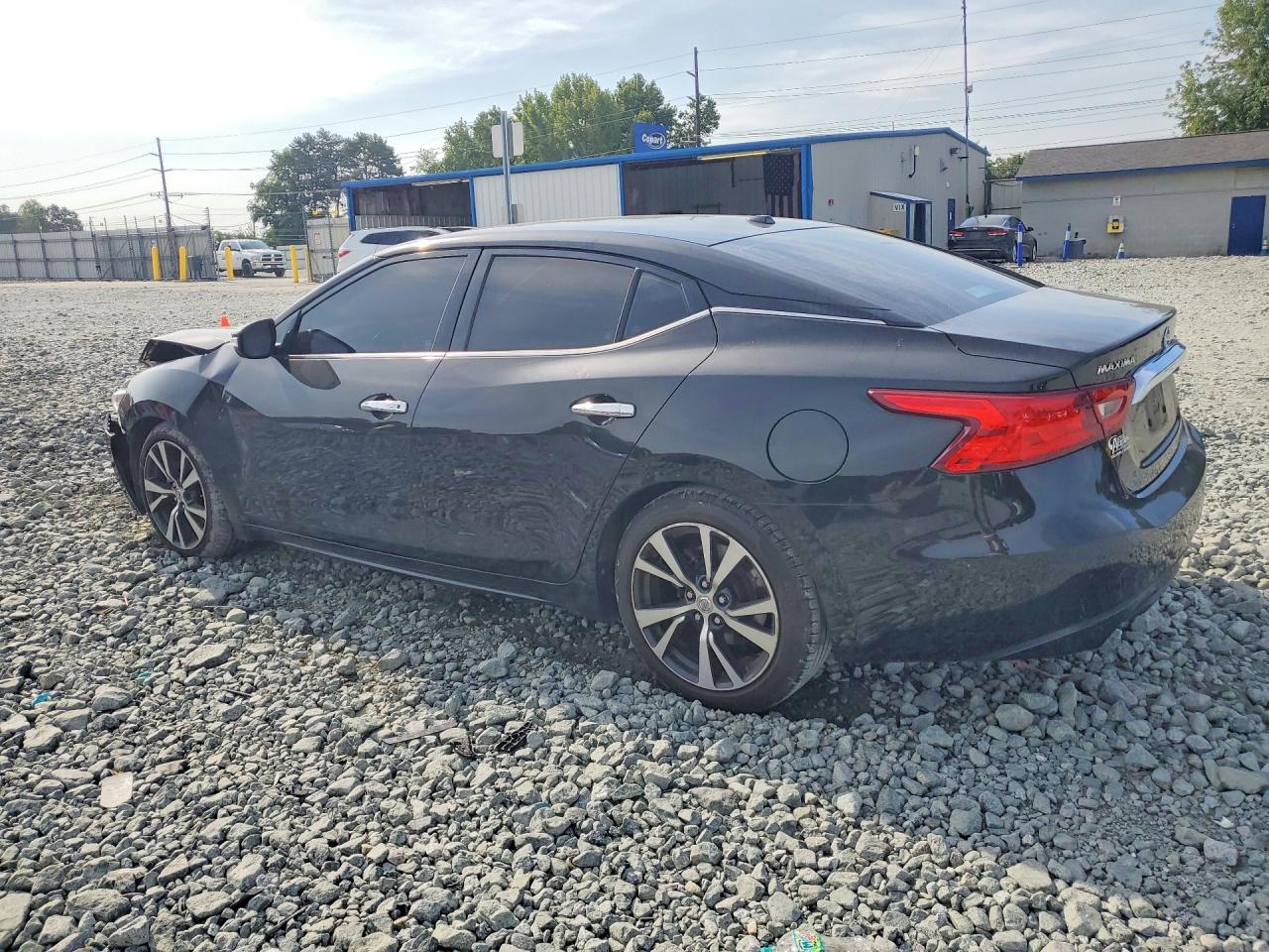 2017 Nissan Maxima 3.5 Sv Black vin: 1N4AA6AP6HC414299