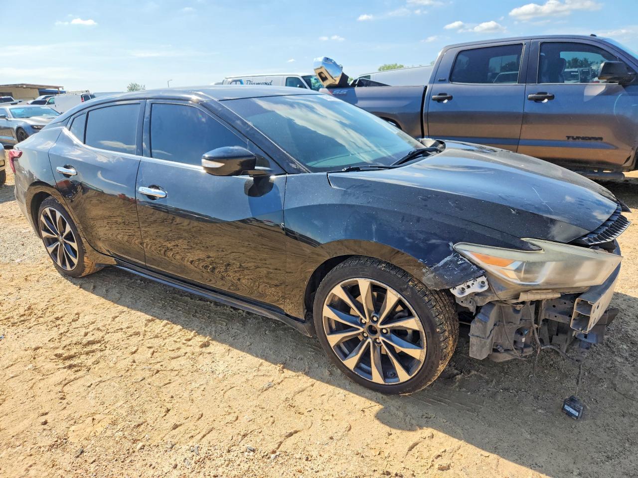 2017 Nissan Maxima 3.5 S Black vin: 1N4AA6AP6HC440630
