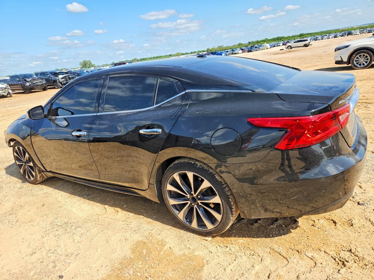 2017 Nissan Maxima 3.5 S Black vin: 1N4AA6AP6HC440630