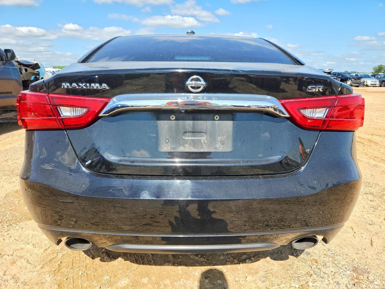 2017 Nissan Maxima 3.5 S Black vin: 1N4AA6AP6HC440630