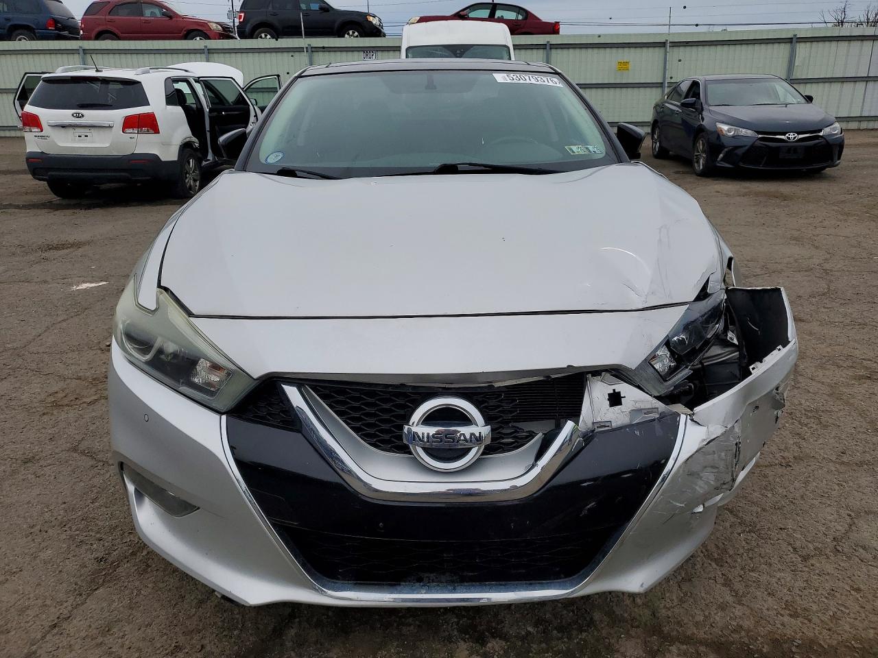 2017 Nissan Maxima 3.5 Sl Silver vin: 1N4AA6AP6HC453832