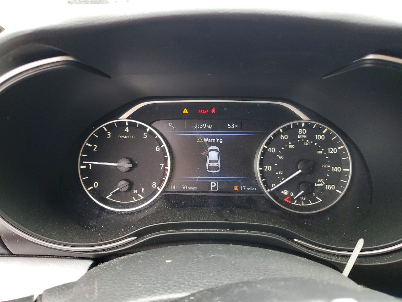 2017 Nissan Maxima 3.5 Sl Silver vin: 1N4AA6AP6HC453832