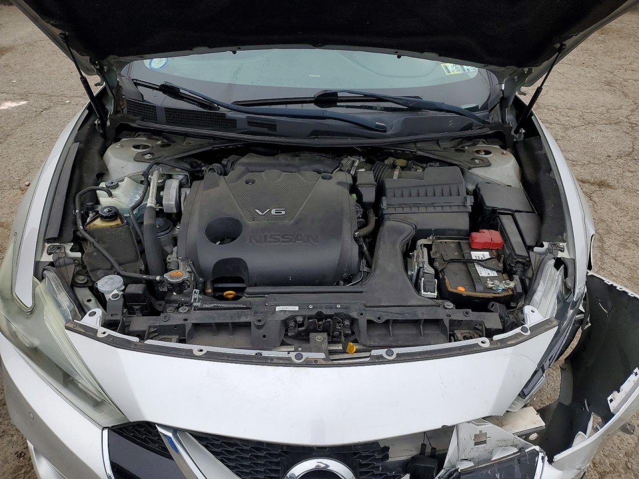 2017 Nissan Maxima 3.5 Sl Silver vin: 1N4AA6AP6HC453832