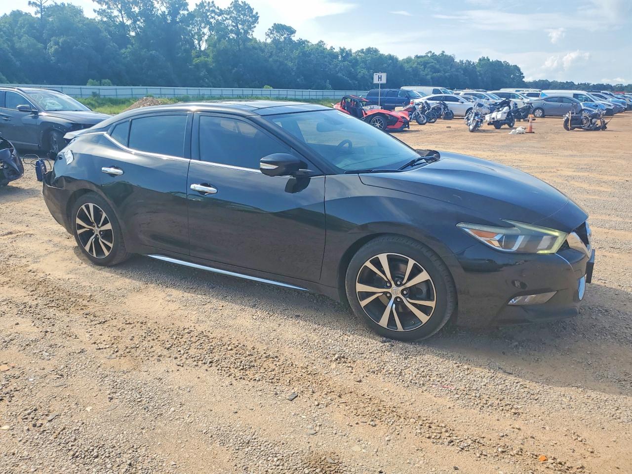 2018 Nissan Maxima Platinum Black vin: 1N4AA6AP6JC369158
