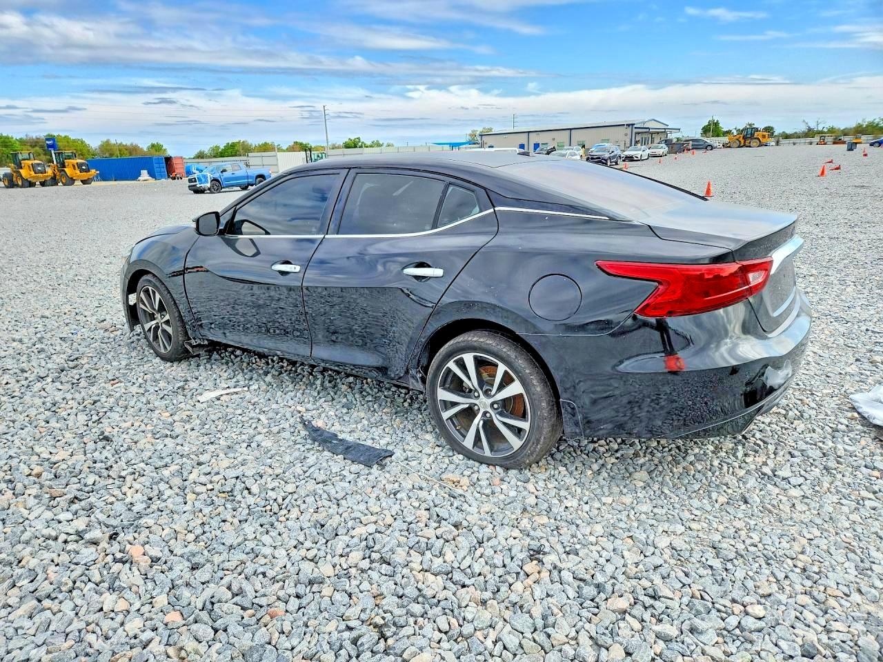 2018 Nissan Maxima 3.5 Sv Black vin: 1N4AA6AP6JC370424